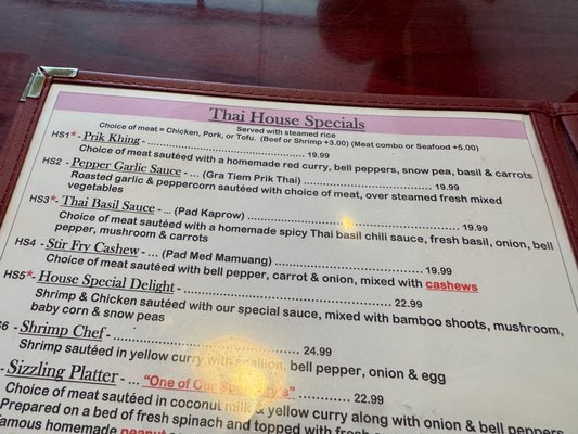 Menu photo 4 Emon's Thai Cafe Naples, FL