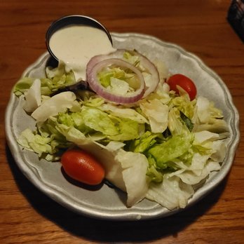 Bynum's Steakhouse - Salad come with dinner entrée - Steakhouses Near Me - Indianapolis, Indiana
