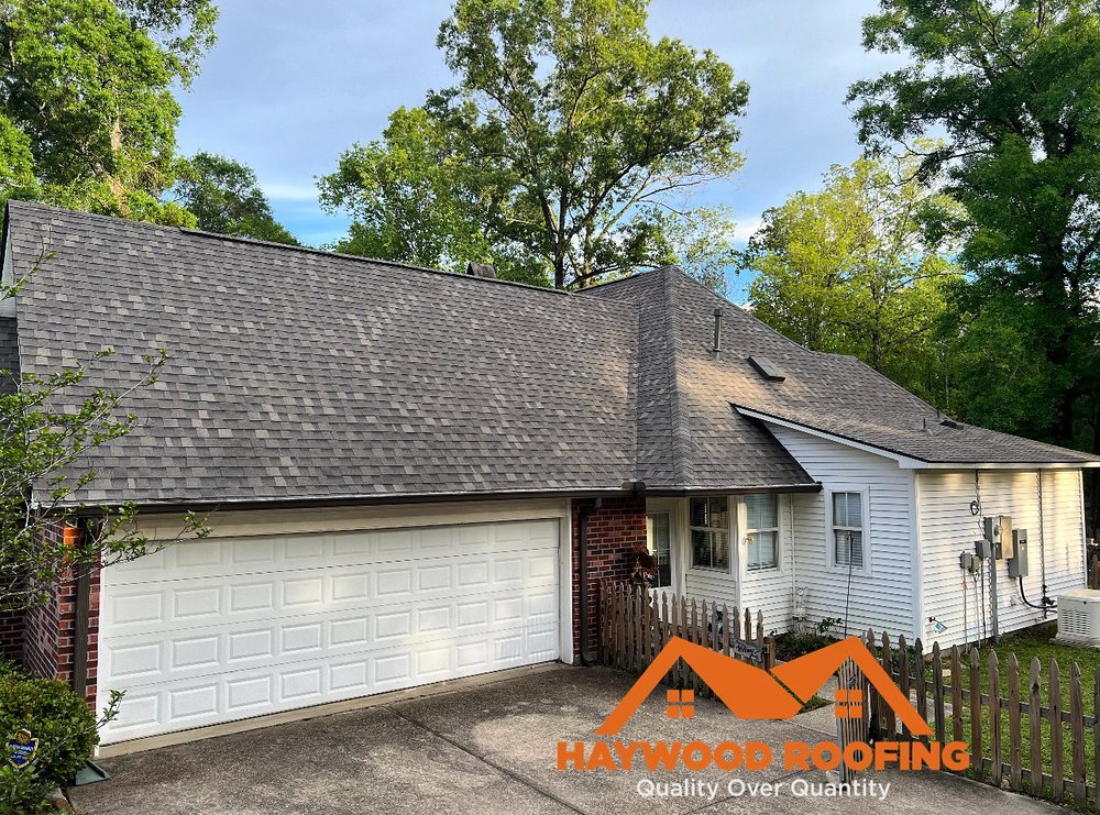 Slide of Haywood Roofing