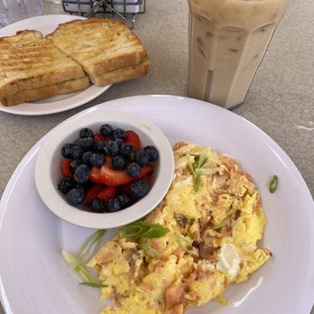 Schooner or Later - Salmon Lox scramble - Sandwiches Near Me - Long Beach, California Schooner or Later - Salmon Lox scramble - Sandwiches Near Me - Long Beach, California
