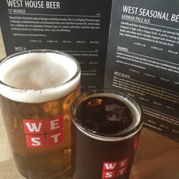 Pint of St Mungo and half of the Munich Red Pint of St Mungo and half of the Munich Red