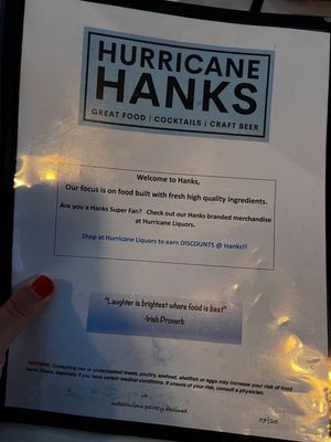 Hurricane Hanks by null