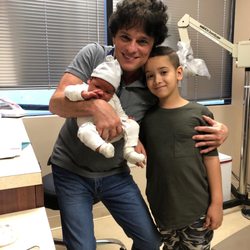 Dr. Gotlin and my two boys. He was the best choice I could have made to help bring my two boys into the world.