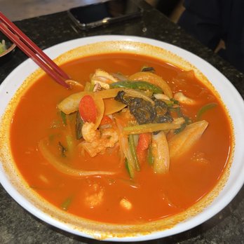 BAB Korean Bistro - KC7. Jjampong - Korean Near Me - Brookline, Massachusetts
