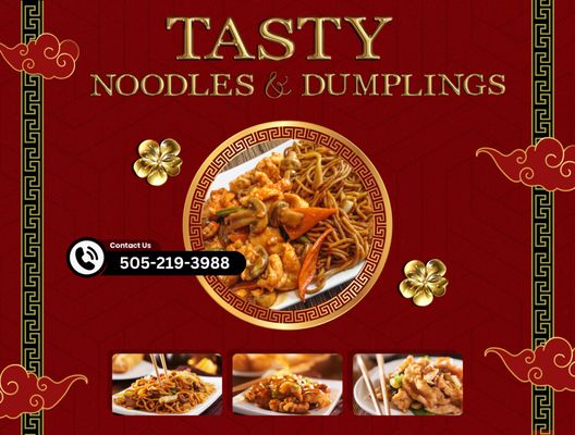Tasty Noodles & Dumplings by null
