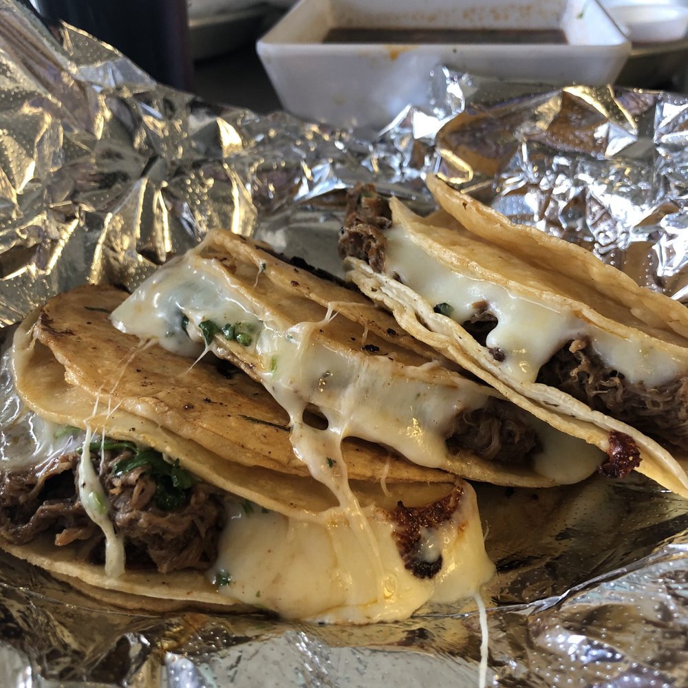 Limon Y Sal - Birria queso tacos. I could eat these everyday. Follow me on IG @denjeneats - Mexican Near Me - Denver, Colorado Limon Y Sal - Birria queso tacos. I could eat these everyday. Follow me on IG @denjeneats - Mexican Near Me - Denver, Colorado