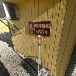 Hardin KOA - Why is the drinking water locked?