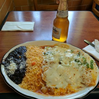 Tacos El Poblano - Enchilada with red sauce + Modelo beer + tax + tip = $ 21 Juicy, tasteful, just perfect if you are hungry. - Mexican Near Me - Yonkers, New York Tacos El Poblano - Enchilada with red sauce + Modelo beer + tax + tip = $ 21 Juicy, tasteful, just perfect if you are hungry. - Mexican Near Me - Yonkers, New York