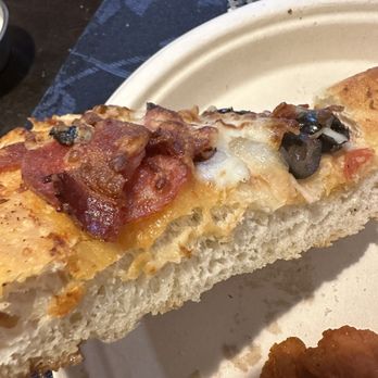 BJ's Restaurant & Brewhouse - Pizza where they forgot the sauce - Pizza Near Me - La Mesa, California