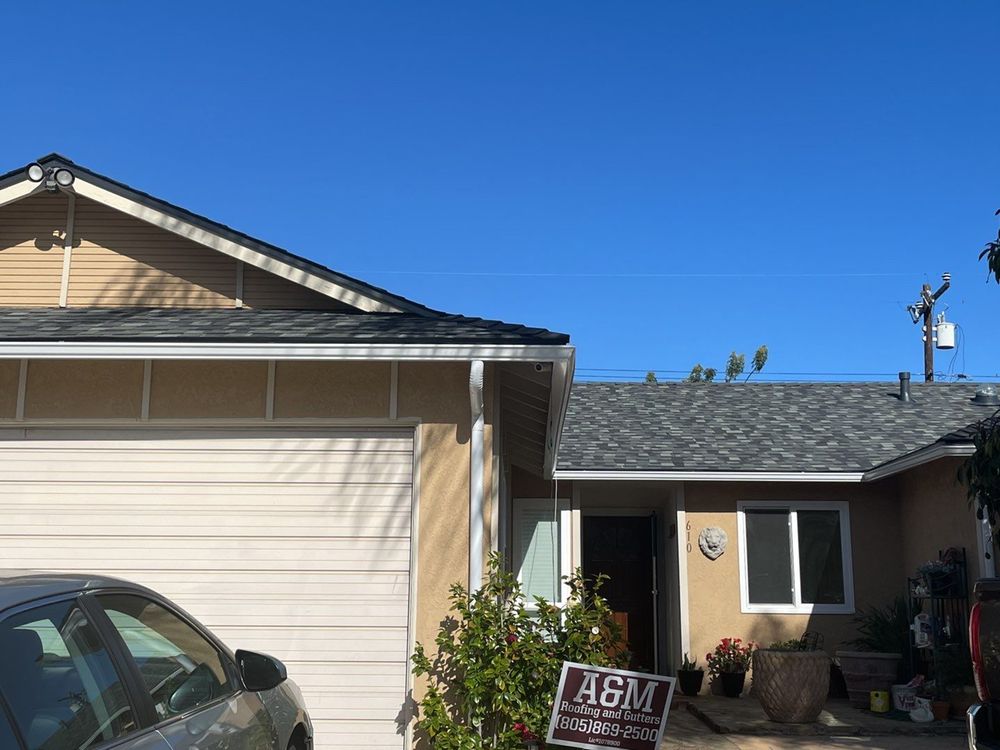 Slide of A&M Roofing and Gutters