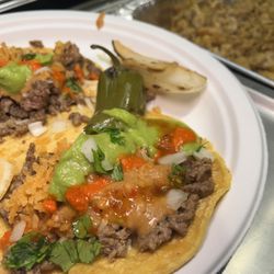 Wadaa Street Tacos & Catering - Yellow Corn Tortillia Carne Asada Taco, guac, salsa, grilled onion & jalapeno