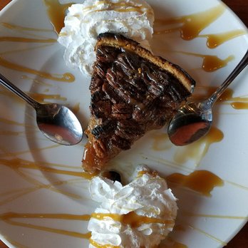 Fireside Cafe - Pecan Pie. A signature dish. Excellent. Best at the table to experience it's full presentation, then take the remainder home as required. - New American Near Me - Liberty Township, Ohio