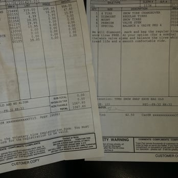 Town Fair Tire - "Free Lifetime Changeover" on the left bill when I spent $1067 on tires. $42 charge on the right when I went for the swapover. - Tires Near Me - Salem, New Hampshire Town Fair Tire - "Free Lifetime Changeover" on the left bill when I spent $1067 on tires. $42 charge on the right when I went for the swapover. - Tires Near Me - Salem, New Hampshire