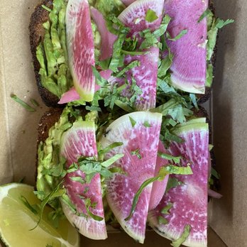 KITCH Organic - K.O. Smashed Avocado Toast - Juice Bars & Smoothies Near Me - Red Bank, New Jersey