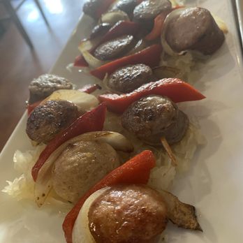 Viking Garden Restaurant - Sausage taster - American Near Me - Solvang, California Viking Garden Restaurant - Sausage taster - American Near Me - Solvang, California