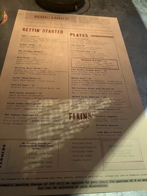 Menu photo 3 Highball & Harvest Orlando, FL Menu photo 3 Highball & Harvest Orlando, FL