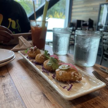 Scratch Kitchen - Fried deviled eggs - Breakfast & Brunch Near Me - Honolulu, Hawaii