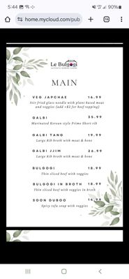 Menu photo 1 Le Bulgogi Ajax, ON Menu photo 1 Le Bulgogi Ajax, ON