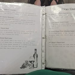 Bora Bora Nails & Spa - Wine list