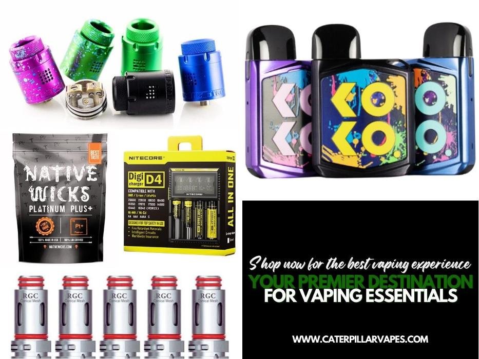 CATERPILLAR VAPES 27 Photos 1412 Harlan Dr, Bellevue, Nebraska Vape Shops Phone Number