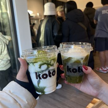 Koto Jelly Coffee - jelly milk + matcha affogato and jelly matcha + icecream - Coffee & Tea Near Me - Seattle, Washington