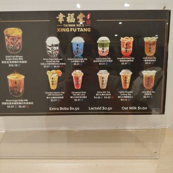 Xing Fu Tang - Menu - Bubble Tea Near Me - Flushing, New York