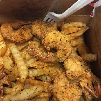 Crab Boss - Cajun fried shrimp with fries - Cajun/Creole Near Me - Brandywine, Maryland