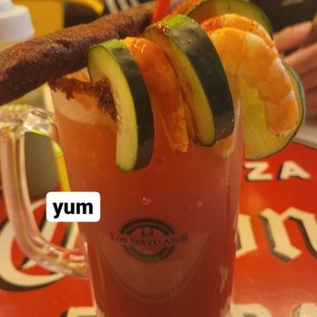 Desvelados - Michilada so good the shrimp and cucumber hit the spot - Mexican Near Me - Glendale, California Desvelados - Michilada so good the shrimp and cucumber hit the spot - Mexican Near Me - Glendale, California