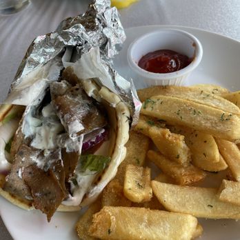 Lighthouse Bistro - Beef Gyro - Mediterranean Near Me - Monterey, California