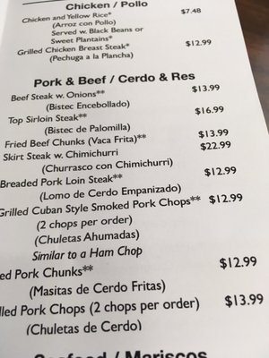 Menu photo 6 Elena's Cuban Cafe Lakeland, FL