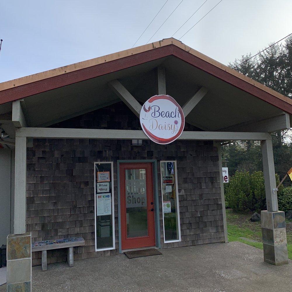 Beach Daisy Wine - Exterior view - Wine Bars Near Me - Yachats, Oregon