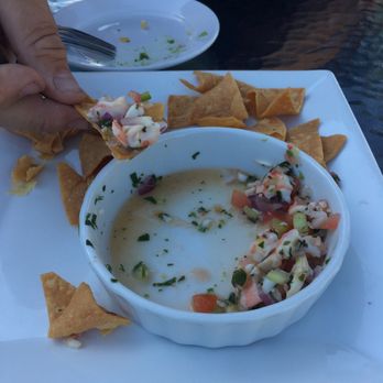 3 Rivers Grill - What was left of the yummy ceviche! - American Near Me - Hood River, Oregon 3 Rivers Grill - What was left of the yummy ceviche! - American Near Me - Hood River, Oregon