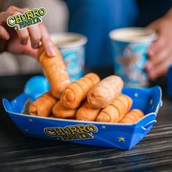 Churromania Vineland - Can you resist the temptation of our freshly fried Tequeños? We dare you to try!  Happy International Day of Tequeños!