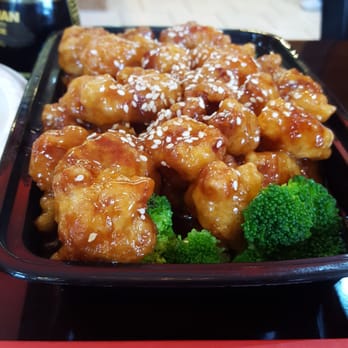 China One - Sesame chicken came with a plate full of white rice. - Chinese Near Me - Carrollton, Texas China One - Sesame chicken came with a plate full of white rice. - Chinese Near Me - Carrollton, Texas