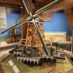 De Adriaan - Interior tour of the Dutch Windmill - a