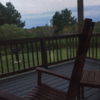 Kiptopeke State Park - View out the back deck - Beaches Near Me - Cape Charles, Virginia Kiptopeke State Park - View out the back deck - Beaches Near Me - Cape Charles, Virginia