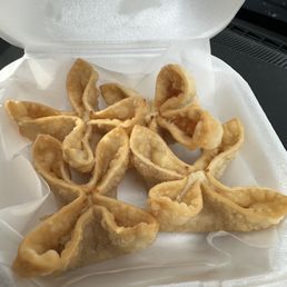 6 Pcs Crab Cheese Wonton 6 Pcs Crab Cheese Wonton