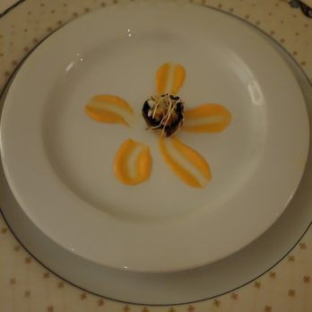 Valentin Imperial Maya - French Restaurant (L'ALSACE) chef's dish - Hotels Near Me - Playa del Carmen, ROO