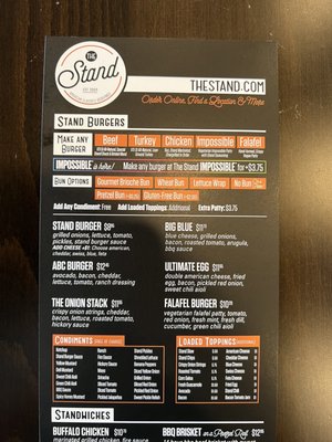 Menu photo 3 The Stand - American Classics Redefined Thousand Oaks, CA Menu photo 3 The Stand - American Classics Redefined Thousand Oaks, CA
