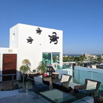 Hotel HBlue - View from dining room - Hotels Near Me - La Paz, BCS