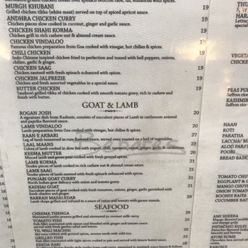 Benares - Menu - Indian Near Me - New York, New York Benares - Menu - Indian Near Me - New York, New York