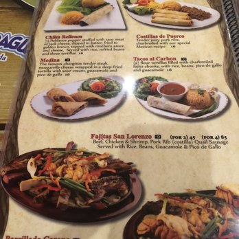 La Corona - Deluxe dinner menu - Mexican Near Me - Houston, Texas