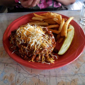 Spruce Goose Cafe - Chili Burger - American Near Me - Port Townsend, Washington