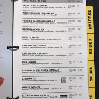 Buffalo Wild Wings - beer list. getting better... but unfortunately Knee Deep Breaking Bud - Sports Bars Near Me - Ewa Beach, Hawaii Buffalo Wild Wings - beer list. getting better... but unfortunately Knee Deep Breaking Bud - Sports Bars Near Me - Ewa Beach, Hawaii