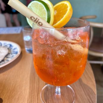 Clio - Aperol Spritz - Mediterranean Near Me - Omaha, Nebraska