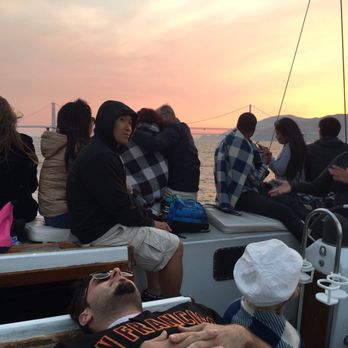 Bay Breeze Charters - Some of the passengers getting cold and sleepy. Lol. - Boating Near Me - Sausalito, California