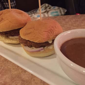 Bleachers Grill - Chicken fried steak sliders - New American Near Me - Marysville, Washington Bleachers Grill - Chicken fried steak sliders - New American Near Me - Marysville, Washington