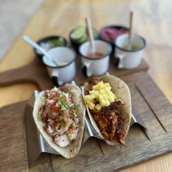 La Malinche - Grilled Octopus and Al Pastor Taco