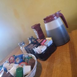 Huge bottle of syrup