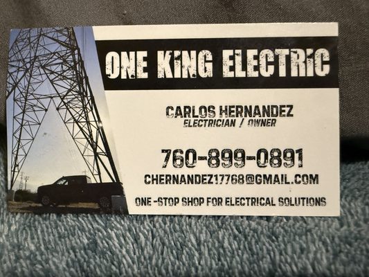 One King Electric Logo